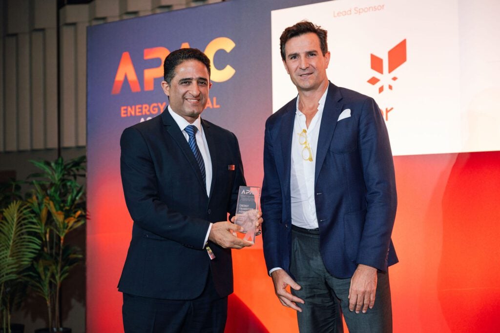 APAC25 - Energy Transition Pioneer Award