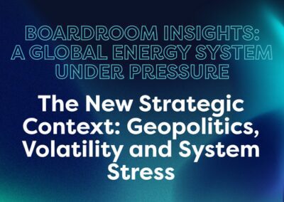 Industry Report: The New Strategic Context: Geopolitics, Volatility and System Stress